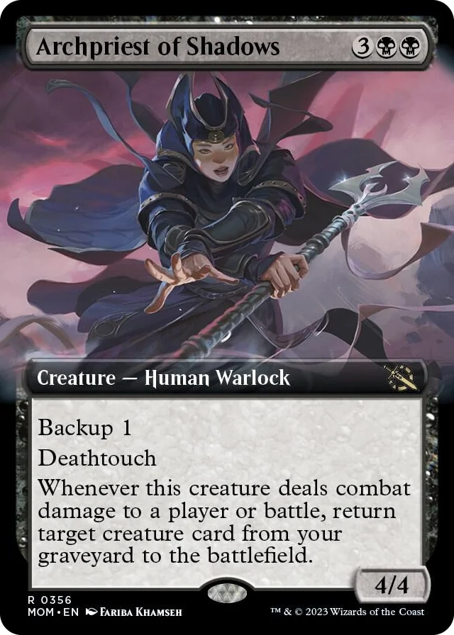 0356 Archpriest of Shadows (Extended Art) R March of the Machine