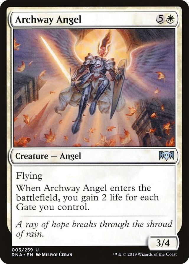 0003 Archway Angel U Ravnica Allegiance