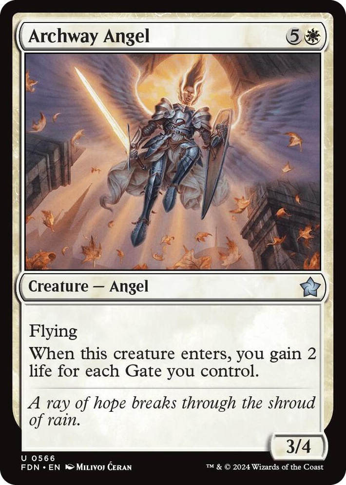 0566 Archway Angel U Foundations