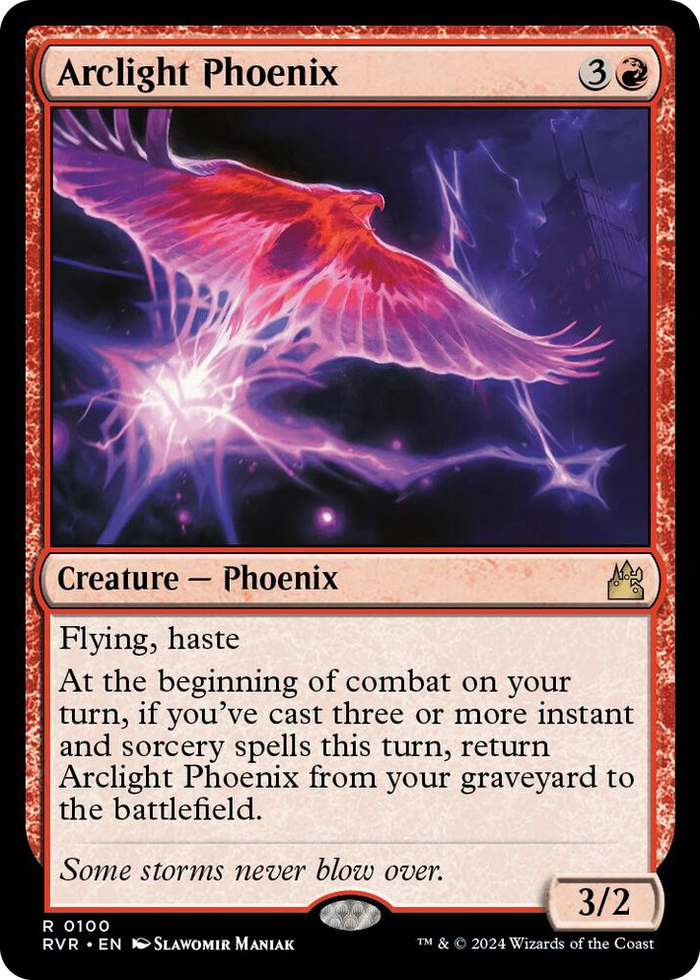 Arclight Phoenix #100 R - Ravnica Remastered Pokemon card