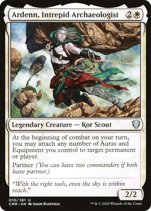 0010 Ardenn, Intrepid Archaeologist U Commander Legends