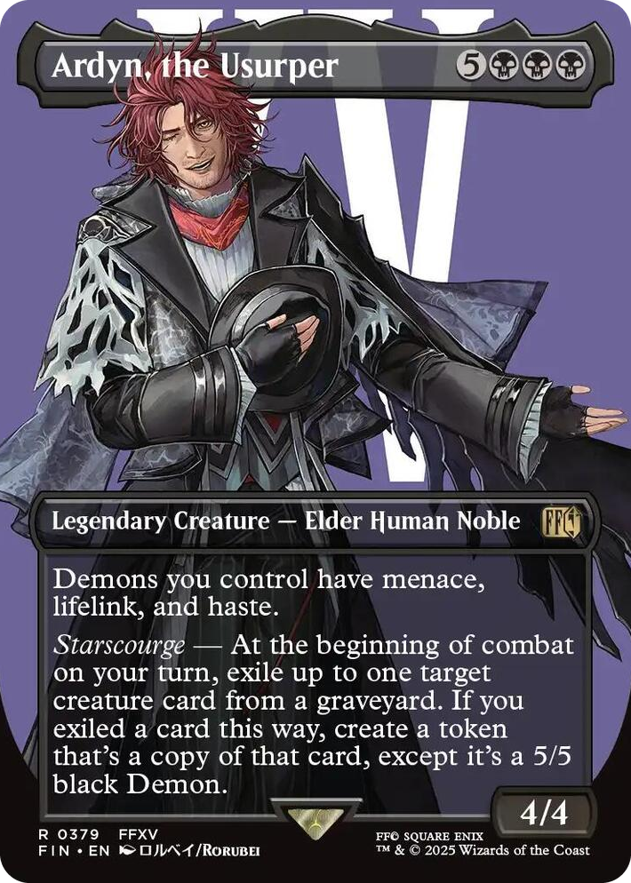 0379 Ardyn, the Usurper (0379) (Borderless) R FINAL FANTASY