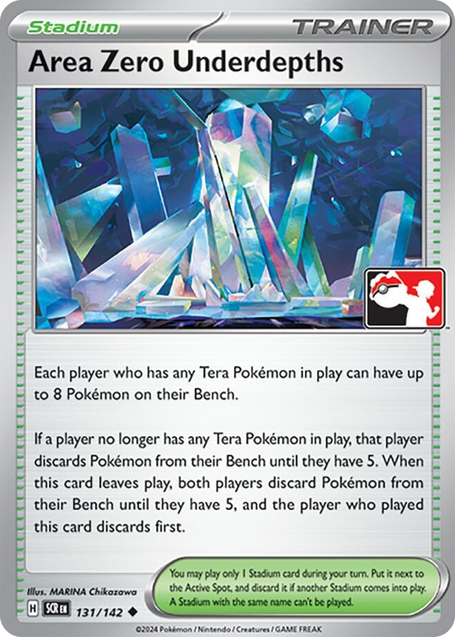 0131 Area Zero Underdepths Uncommon Prize Pack Series Cards