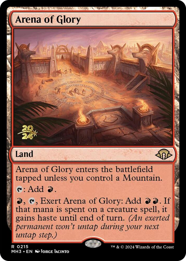 0215 Arena of Glory R Prerelease Cards