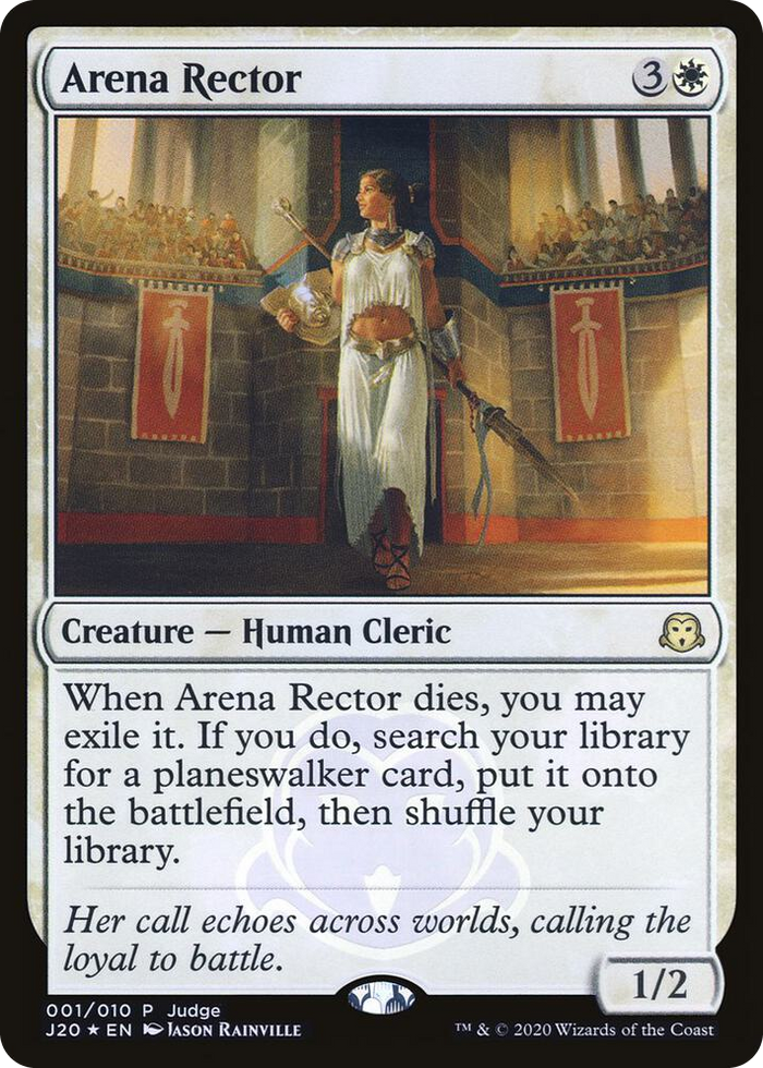 Arena Rector #1 P - Judge Promos Pokemon card