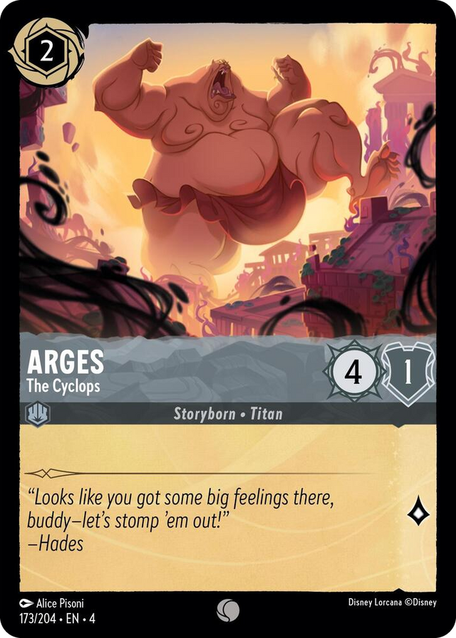 0173 Arges - The Cyclops Common Ursula's Return