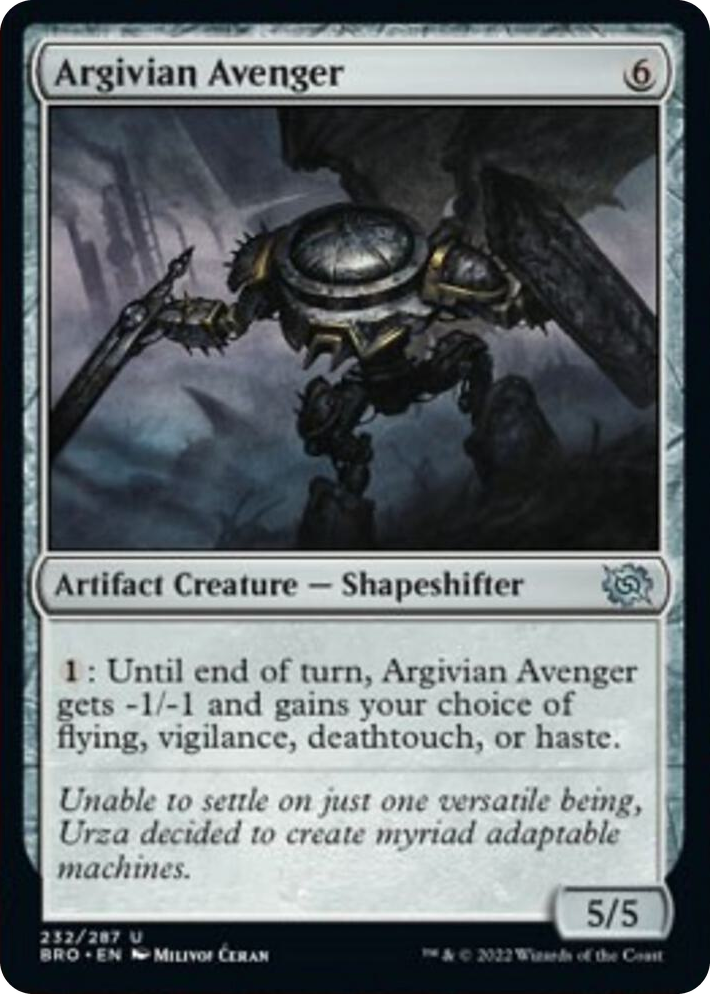 0232 Argivian Avenger U The Brothers' War