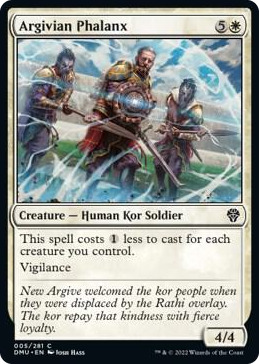 0005 Argivian Phalanx C Dominaria United