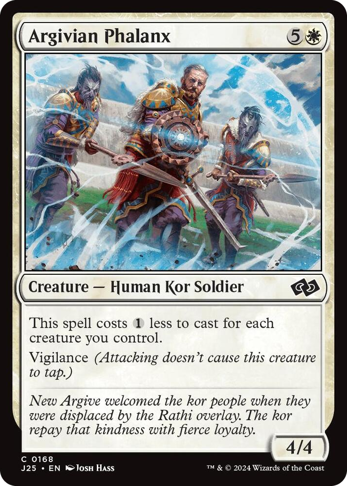 0168 Argivian Phalanx C Foundations Jumpstart