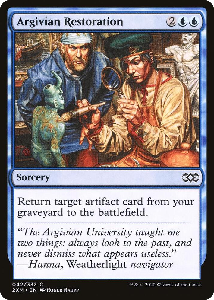 0042 Argivian Restoration C Double Masters