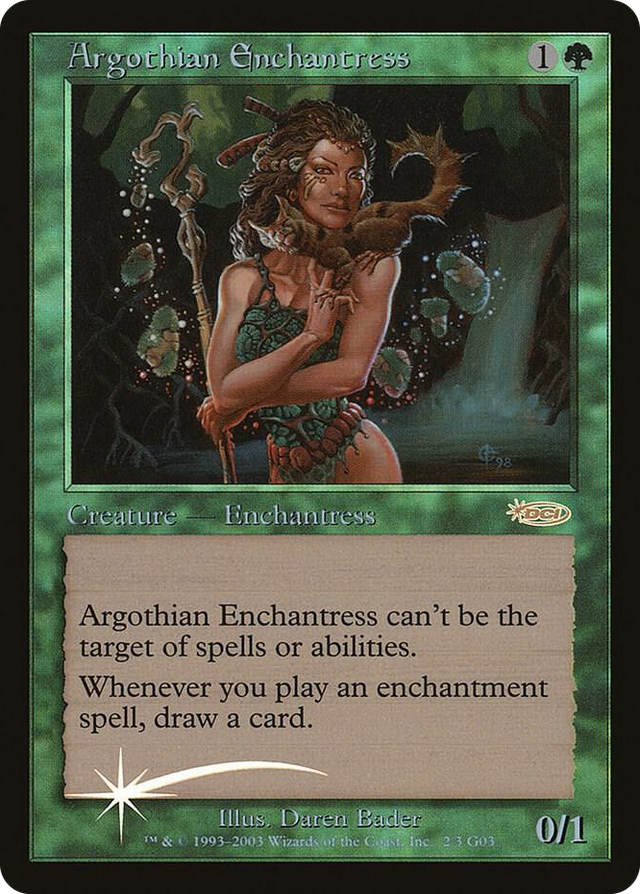 0002 Argothian Enchantress P Judge Promos