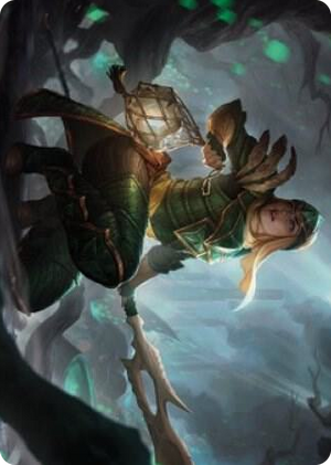 0022 Argothian Opportunist Art Card S Art Series: The Brothers' War