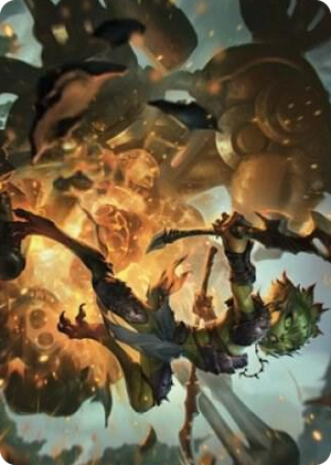 0023 Argothian Sprite Art Card S Art Series: The Brothers' War