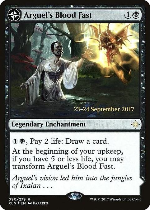 0090 Arguel's Blood Fast R Prerelease Cards