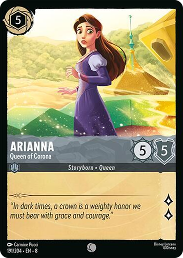 0191 Arianna - Queen of Corona Common Reign of Jafar