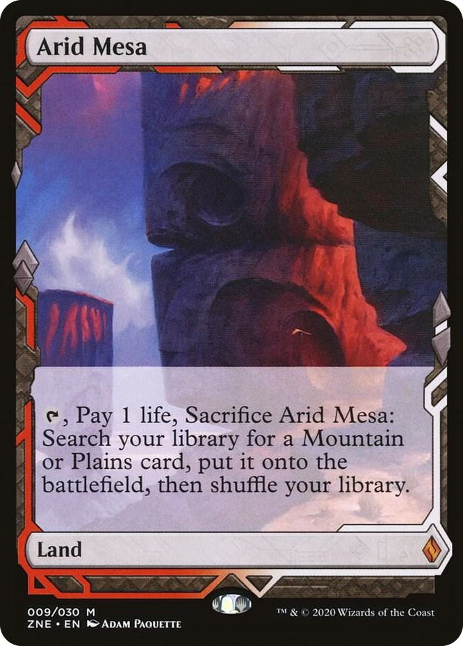 0009 Arid Mesa M Zendikar Rising Expeditions