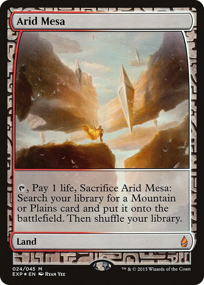 Arid Mesa #24 M - Zendikar Expeditions Pokemon card