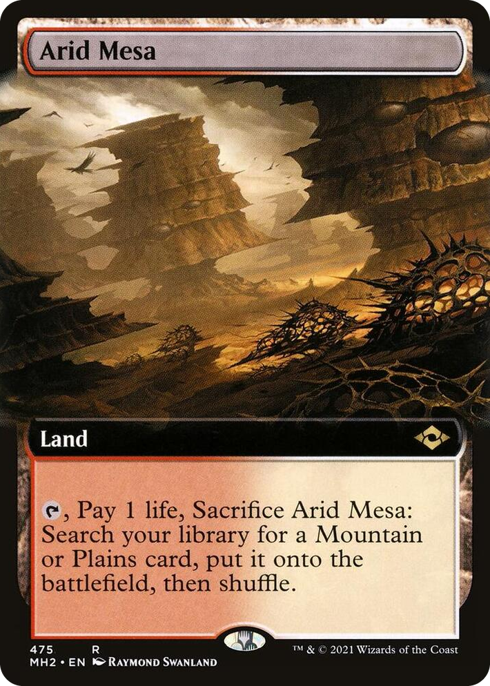 0475 Arid Mesa (Extended Art) R Modern Horizons 2