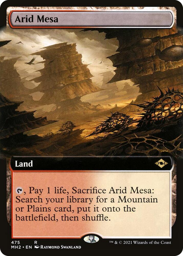 0475 Arid Mesa (Extended Art) R Modern Horizons 2
