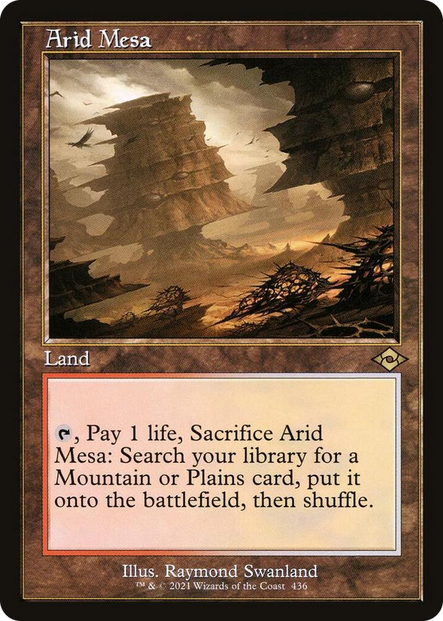0436 Arid Mesa (Retro Frame) R Modern Horizons 2