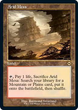 0436 Arid Mesa (Retro Frame) (Foil Etched) R Modern Horizons 2