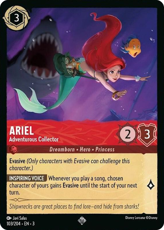 0103 Ariel - Adventurous Collector Super Rare Into the Inklands
