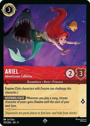 0107 Ariel - Adventurous Collector Super Rare Fabled