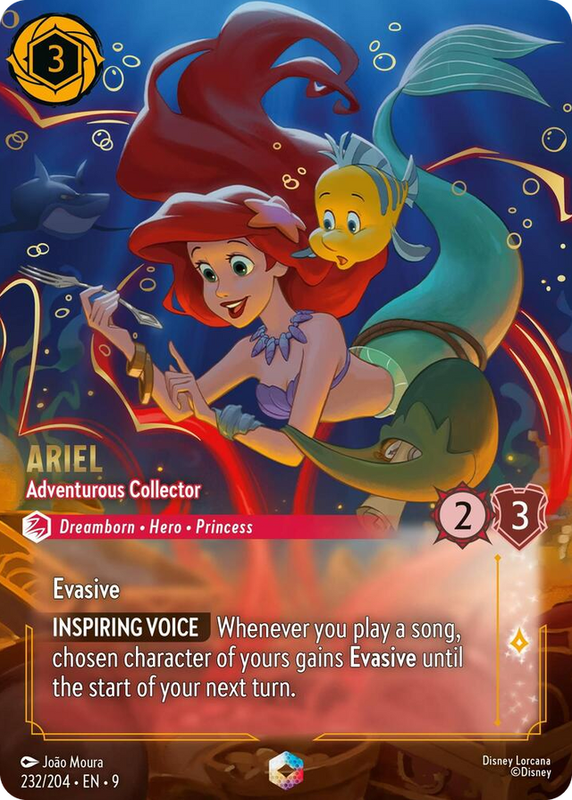 0232 Ariel - Adventurous Collector (Enchanted) Enchanted Fabled