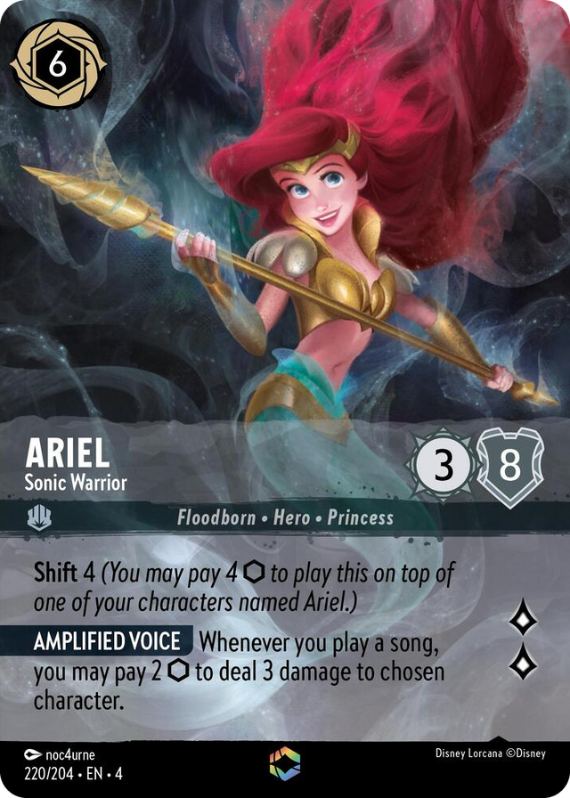 0220 Ariel - Sonic Warrior (Enchanted) Enchanted Ursula's Return