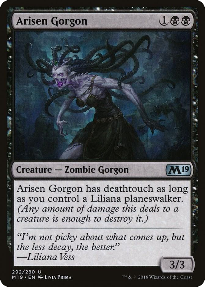 0292 Arisen Gorgon U Core Set 2019