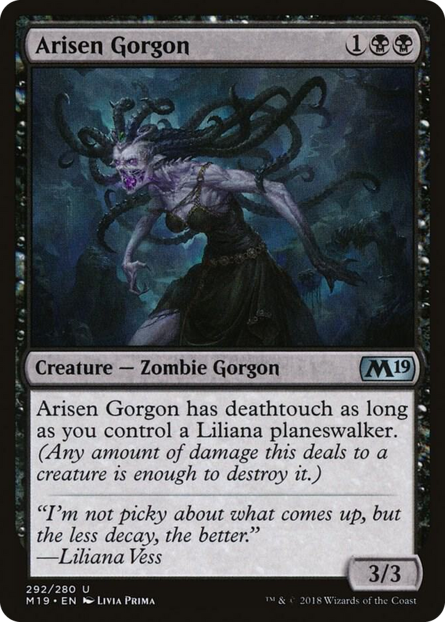 0292 Arisen Gorgon U Core Set 2019