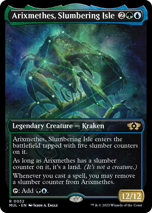 0032 Arixmethes, Slumbering Isle R March of the Machine: Multiverse Legends