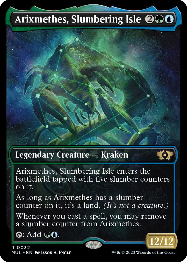 0032 Arixmethes, Slumbering Isle R March of the Machine: Multiverse Legends
