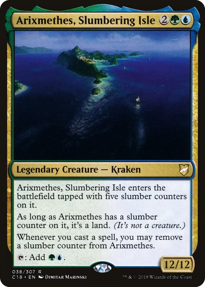 0038 Arixmethes, Slumbering Isle R Commander 2018