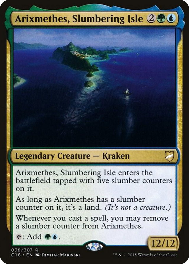 0038 Arixmethes, Slumbering Isle R Commander 2018