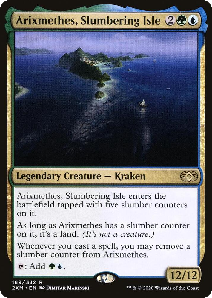 0189 Arixmethes, Slumbering Isle R Double Masters