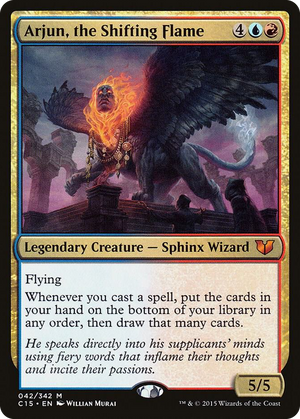 0042 Arjun, the Shifting Flame M Commander 2015