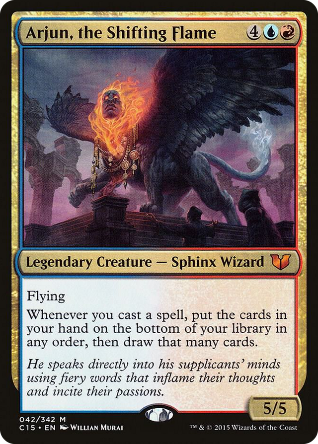 0042 Arjun, the Shifting Flame M Commander 2015