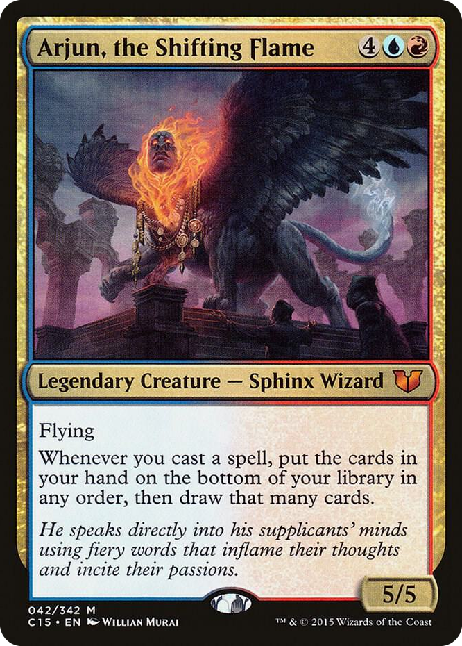 0042 Arjun, the Shifting Flame M Commander 2015