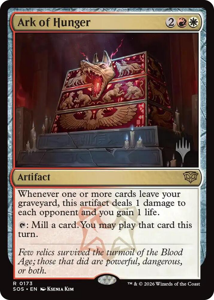Ark of Hunger #173 R - Promo Pack: Secrets of Strixhaven Pokemon card