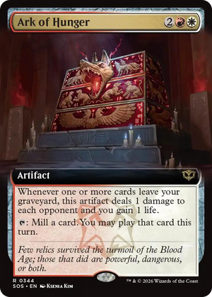 0344 Ark of Hunger (Extended Art) R Secrets of Strixhaven