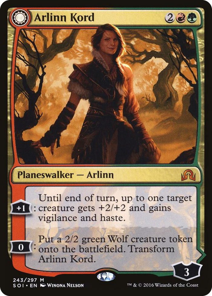 Arlinn Kord #243 M - Shadows over Innistrad Pokemon card