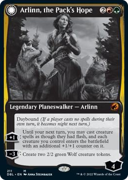 0211 Arlinn, the Pack's Hope M Innistrad: Double Feature