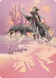 0003 Arlinn, the Pack's Hope Art Card (03/81) S Art Series: Innistrad: Midnight Hunt