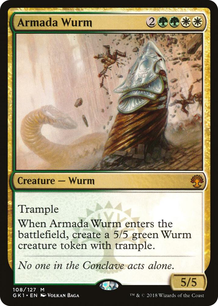 0108 Armada Wurm M Guilds of Ravnica: Guild Kits