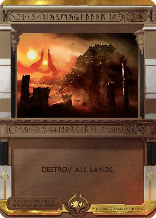 0031 Armageddon M Masterpiece Series: Amonkhet Invocations
