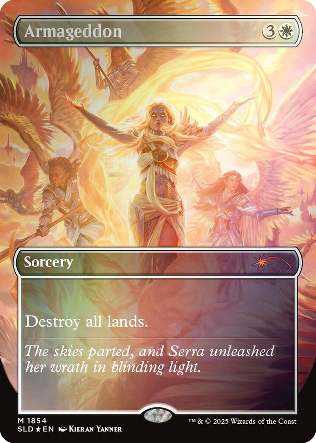 1854 Armageddon (Rainbow Foil) M Secret Lair Drop Series