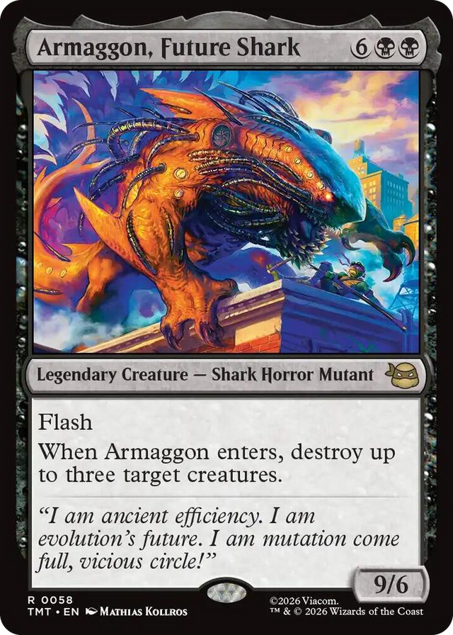 0058 Armaggon, Future Shark R Teenage Mutant Ninja Turtles