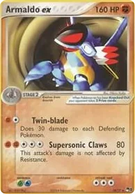 0016 Armaldo ex (Non-Holo) Ultra Rare POP Series 1