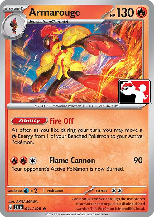 0041 Armarouge Rare Prize Pack Series Cards